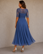 Abella™ | Kleid aus Spitze und Chiffon