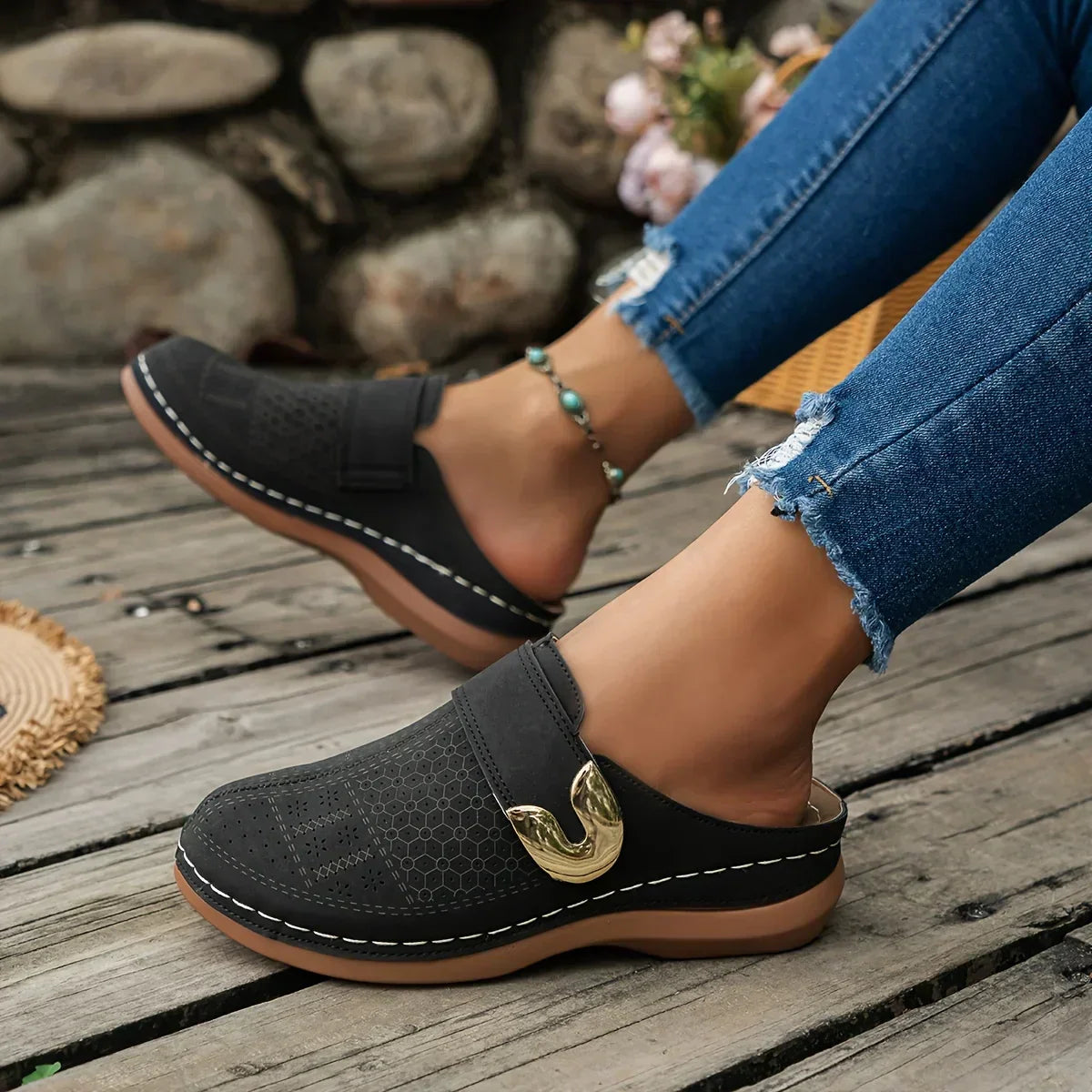 Marel - Chic Supportive Wedge Sandals