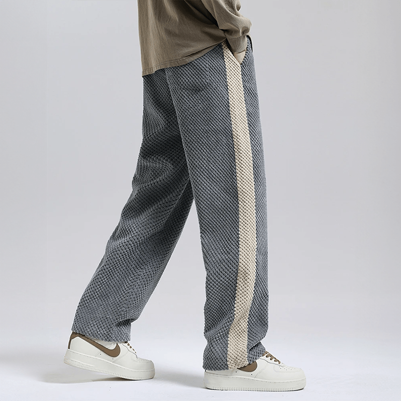 Caspar | Waffelcord-Jogginghosen